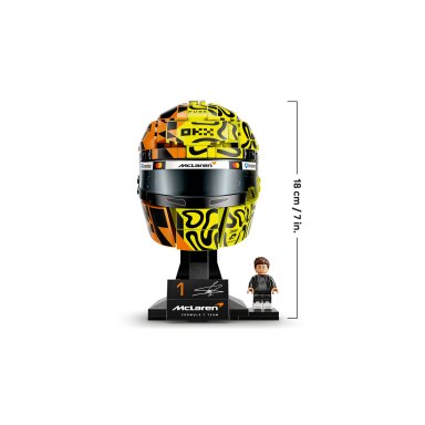 LEGO 43023 Editions Kask Lando Norris McLaren Mastercard F1 Team – zdjęcie