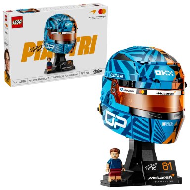 LEGO 43017 Editions Kask Oscar Piastri McLaren Mastercard F1 Team – zdjęcie