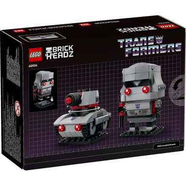 LEGO 40924 Brickheadz Megatron jako robot i pojazd – zdjęcie