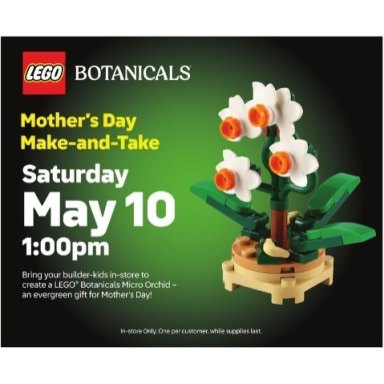 LEGO 6569161 Botanicals Micro Orchid – zdjęcie