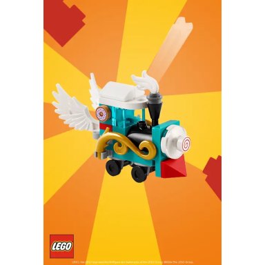 LEGO 6532689 Bricktober Micro Train – zdjęcie