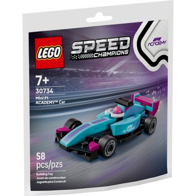 LEGO 30734 Speed Champions Mały bolid F1 ACADEMY – zdjęcie