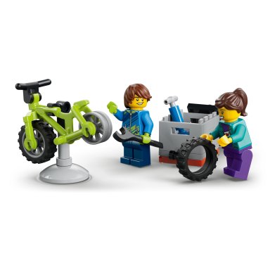 LEGO 60512 Off-Road Furgonetka z rowerami górskimi – zdjęcie