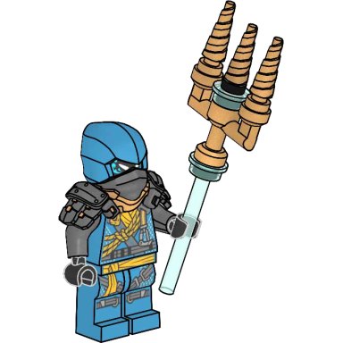 LEGO 892412 Ninjago Nya with Trident – zdjęcie
