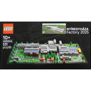 LEGO 4000045 LEGO Exclusive Nyíregyháza 2025 Factory – zdjęcie