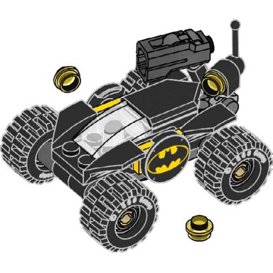 LEGO 212501 Batman Off-road Batmobile