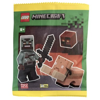 LEGO 662503 Minecraft Orc Warrior with Baby Hoglin and Magma Cube – zdjęcie