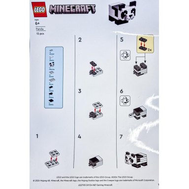 LEGO 6527190 Minecraft Panda – zdjęcie