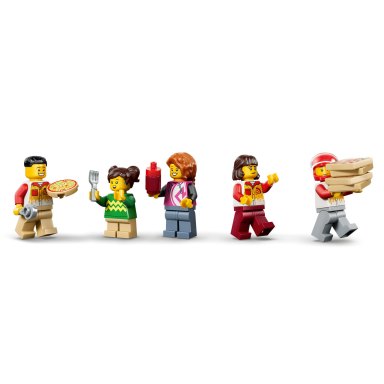 LEGO 60496 City Dostawa pizzy z pojazdami – zdjęcie