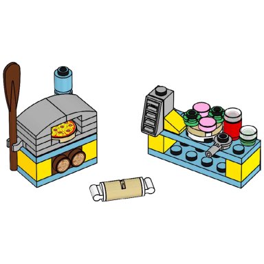 LEGO 562401 Friends Pizzeria – zdjęcie