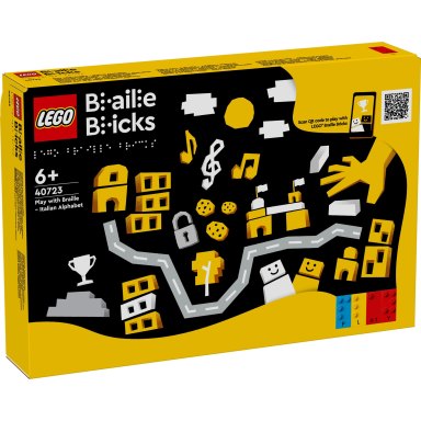 LEGO 40723 Other Zabawa z alfabetem Braille’a — włoski
