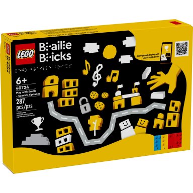 LEGO 40724 Other Zabawa z alfabetem Braille’a — hiszpański