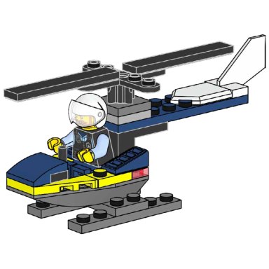 LEGO 952402 Police Helicopter