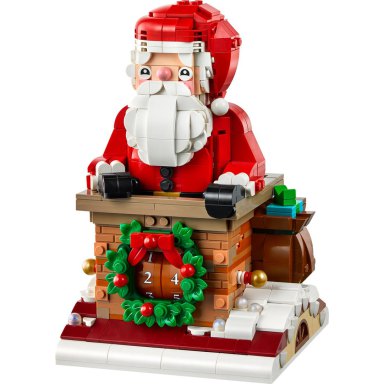 LEGO 40874 Christmas Gwiazdkowe odliczanie ze Świętym Mikołajem