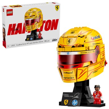 LEGO 43022 Editions Kask Lewis Hamilton Scuderia Ferrari HP – zdjęcie