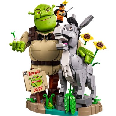 LEGO 72423 Shrek, Osioł i Kot w butach
