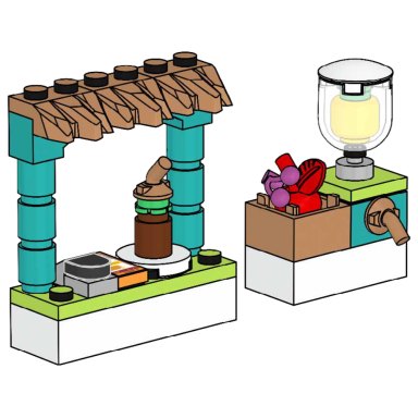 LEGO 562408 Friends Smoothie Booth