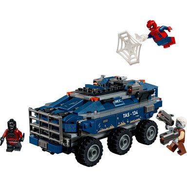 LEGO 76349 Pościg Spider-Mana za więźniarką