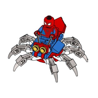 LEGO 682404 Spider-Man with Spider-Crawler