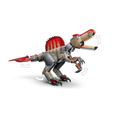 LEGO 77982 Jurassic World Ucieczka spinozaura – zdjęcie