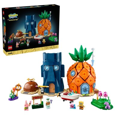 LEGO 11386 Icons SpongeBob Kanciastoporty: Bikini Dolne – zdjęcie