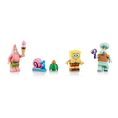 LEGO 11386 Icons SpongeBob Kanciastoporty: Bikini Dolne – zdjęcie