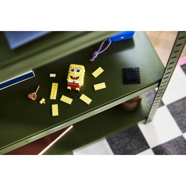 LEGO 40858 Brickheadz Figurka SpongeBoba Kanciastoportego – zdjęcie