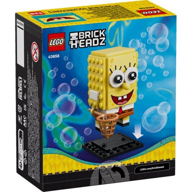 LEGO 40858 Brickheadz Figurka SpongeBoba Kanciastoportego – zdjęcie