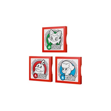 LEGO 72158 Pokémon SMART Play: Sprigatito, Fuecoco i Quaxly — bitwa – zdjęcie