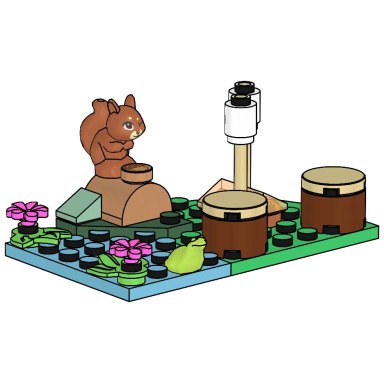 LEGO 562411 Friends Squirrel and the Campfire – zdjęcie