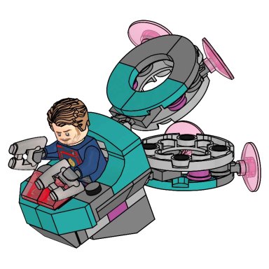LEGO 242402 Guardians of the Galaxy Star-Lord