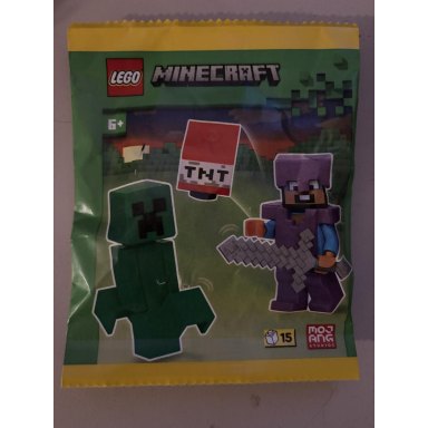 LEGO 662502 Minecraft Steve with Creeper and TNT – zdjęcie
