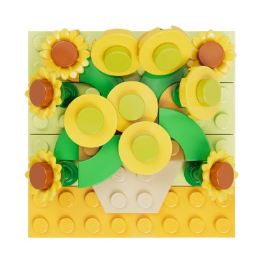 LEGO 6565145 Art Sunflowers – zdjęcie