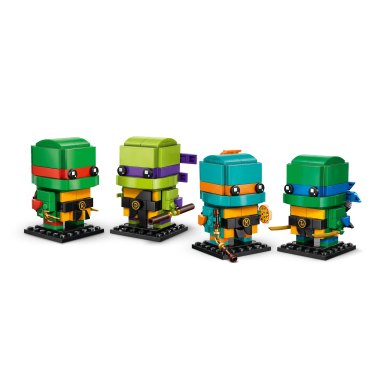 LEGO 40878 Brickheadz Figurki Wojowniczych żółwi ninja – zdjęcie
