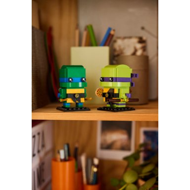 LEGO 40878 Brickheadz Figurki Wojowniczych żółwi ninja – zdjęcie