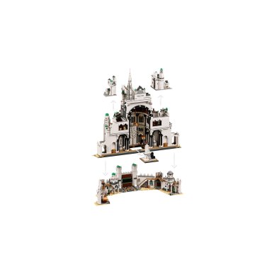LEGO 11377 Icons Władca pierścieni: Minas Tirith – zdjęcie