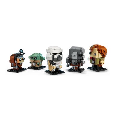 LEGO 40856 Brickheadz The Mandalorian and Grogu: Sojusznicy i złoczyńcy – zdjęcie