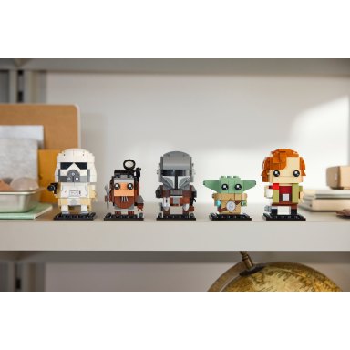 LEGO 40856 Brickheadz The Mandalorian and Grogu: Sojusznicy i złoczyńcy – zdjęcie