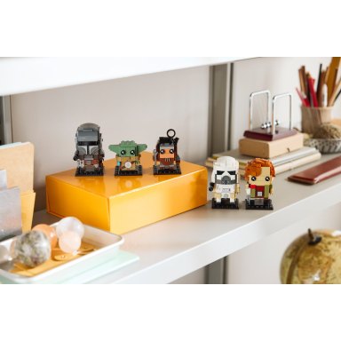 LEGO 40856 Brickheadz The Mandalorian and Grogu: Sojusznicy i złoczyńcy – zdjęcie
