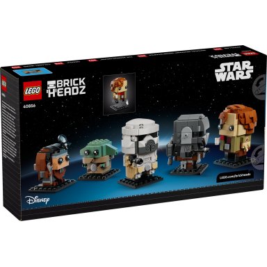 LEGO 40856 Brickheadz The Mandalorian and Grogu: Sojusznicy i złoczyńcy – zdjęcie