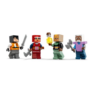LEGO 21591 Minecraft Bitwa z Twisted Wardenem – zdjęcie