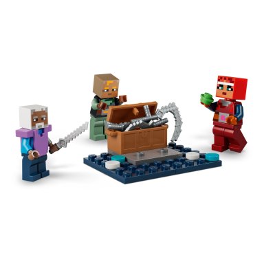 LEGO 21591 Minecraft Bitwa z Twisted Wardenem – zdjęcie
