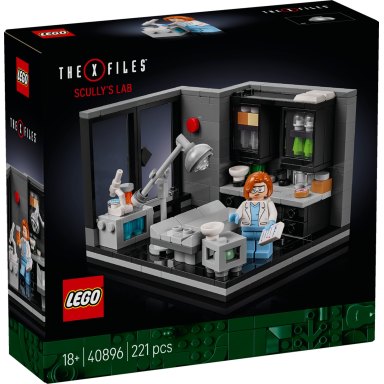 LEGO 40896 LEGO Ideas and CUUSOO The X-Files: Laboratorium Scully – zdjęcie