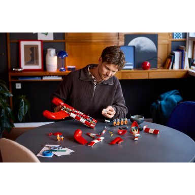 LEGO 21367 LEGO Ideas and CUUSOO Tintin i rakieta na Księżyc – zdjęcie