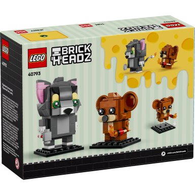 LEGO 40793 Brickheadz Figurki Toma i Jerry’ego – zdjęcie