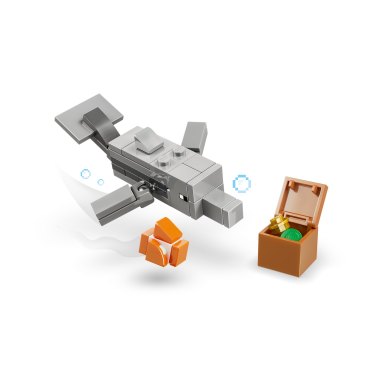 LEGO 21598 Minecraft Podwodna przygoda – zdjęcie