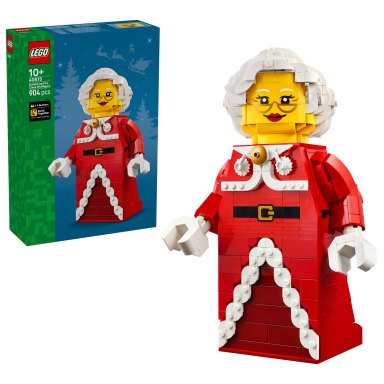 LEGO 40875 Christmas Powiększona minifigurka Pani Mikołajowej – zdjęcie