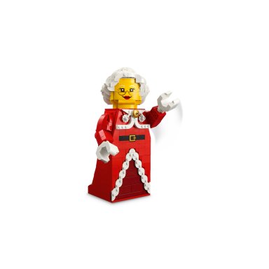 LEGO 40875 Christmas Powiększona minifigurka Pani Mikołajowej – zdjęcie