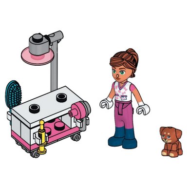 LEGO 951446 Friends Valeria with Puppy