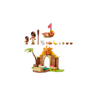 LEGO 43282 Disney Wiejska chatka i łódź – zdjęcie
